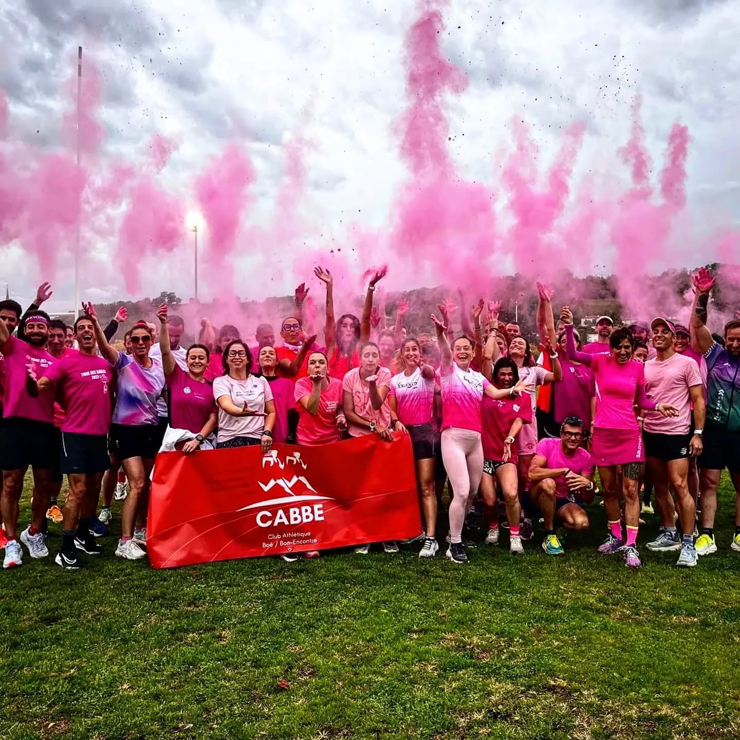 Athlètes du CABBE lors du Trail du Tortillon