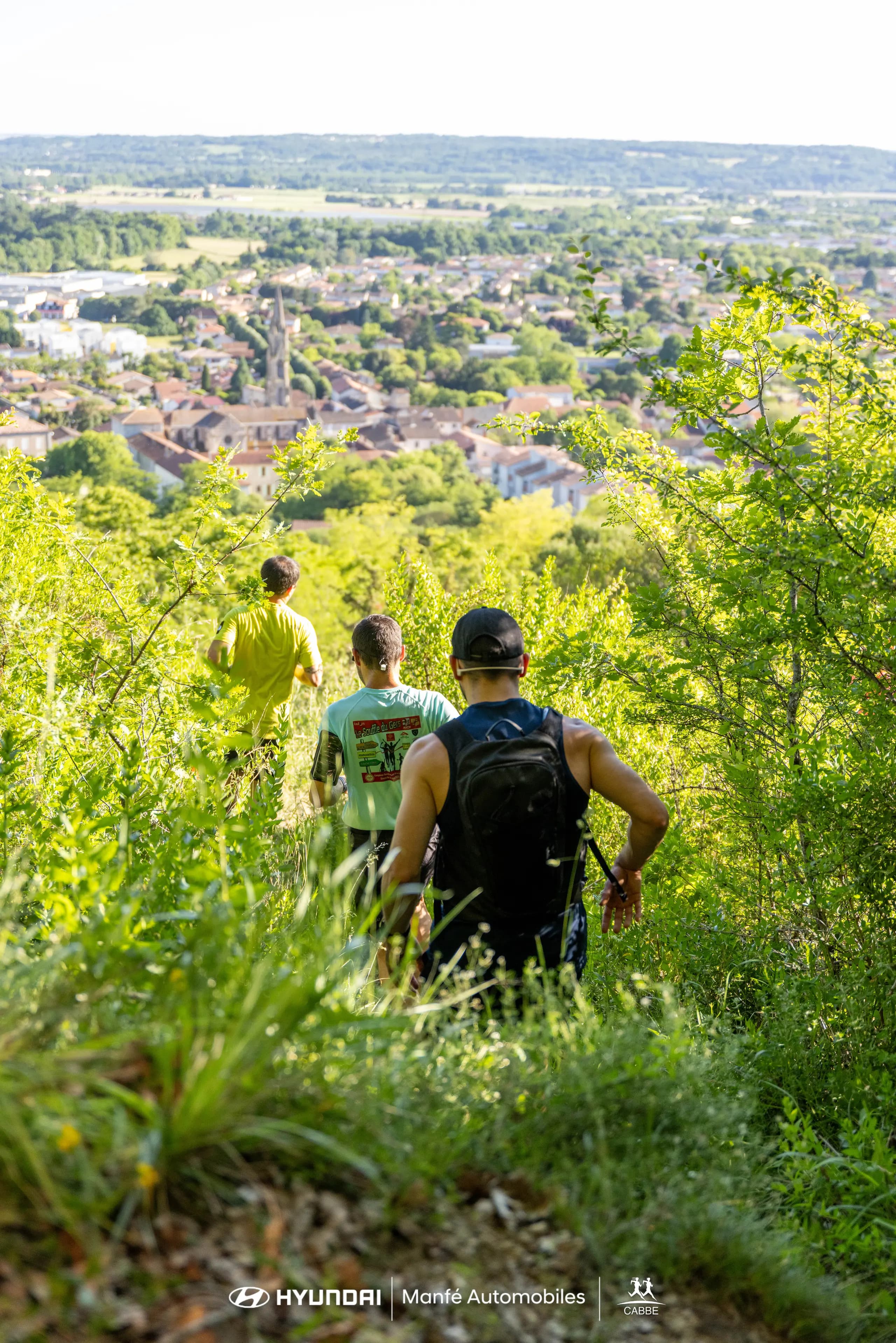 Trail du Tortillon - Coureurs en pleine nature